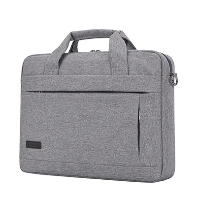 Dark Grey (15inch ) Модная вместительная сумка для ноутбука для мужчин и женщин, дорожный портфель, деловая сумка для ноутбука 14 15 дюймов Macbook Pro PC - Цвет: Dark Grey (15inch )
