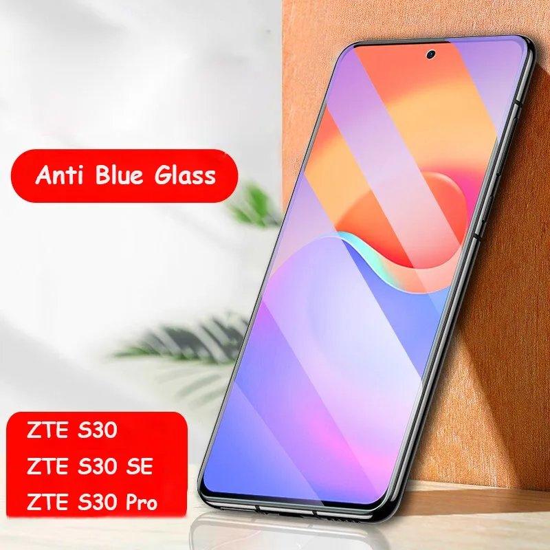 

Закаленное стекло 2.5D с защитой от синего излучения для ZTE S30 Pro S30 SE S30SE, пленка для экрана ZTE Axon 30 Pro, ультрапрозрачное стекло с полным покрытием