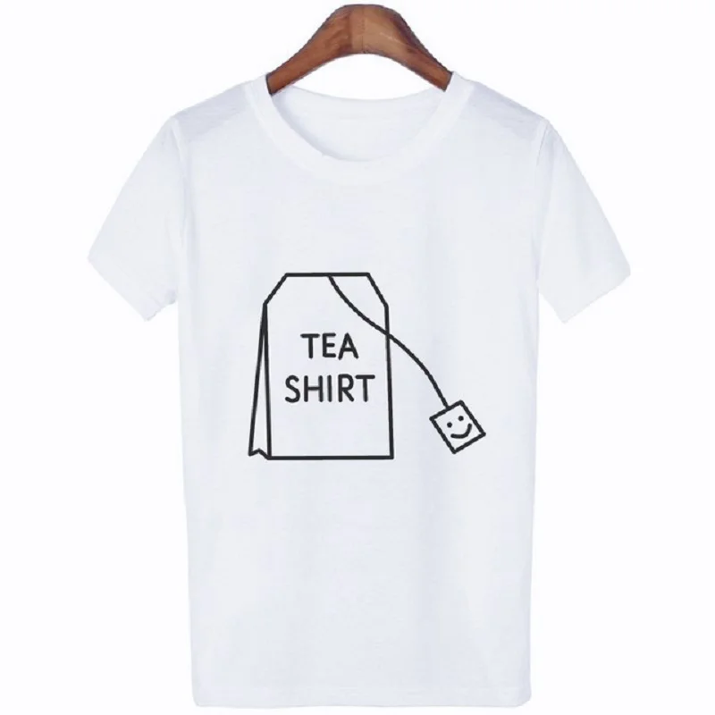 ZHIJING Tea shirt футболка для мужчин и женщин европейский американский английский с