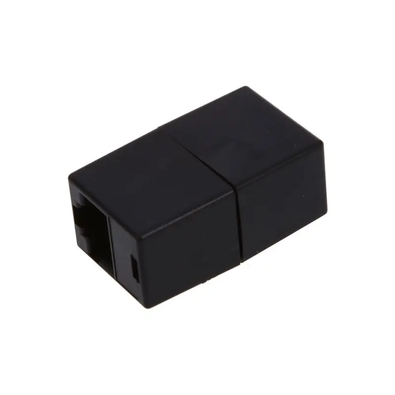 Plastic RJ45 8P8C Female To LAN Couplers - Black (Pack Of 10) | Обустройство дома