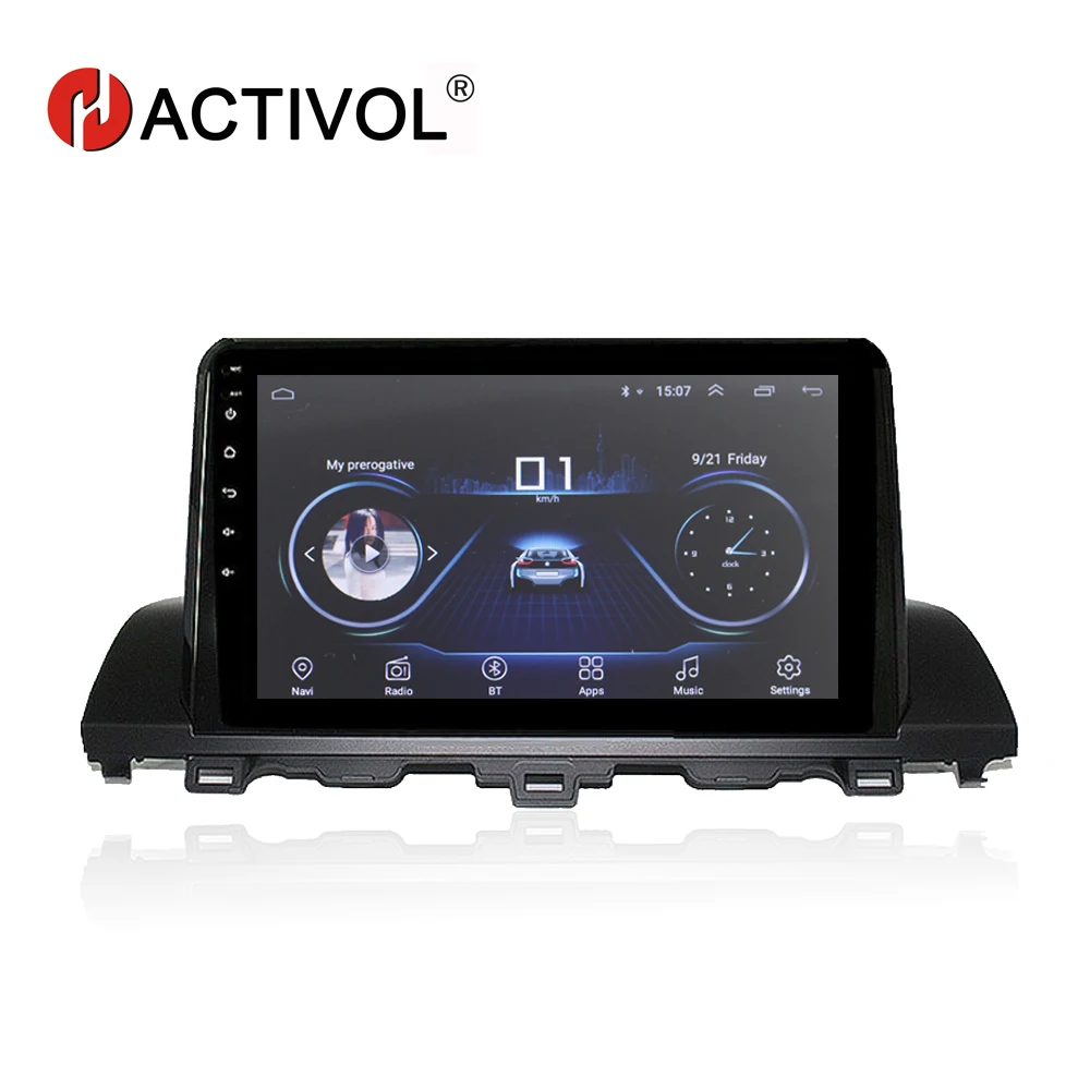 Автомагнитола HACTIVOL 10 1 дюйма 1024*600 четыре ядра android 8 gps navi для Honda Accord 10th 2018
