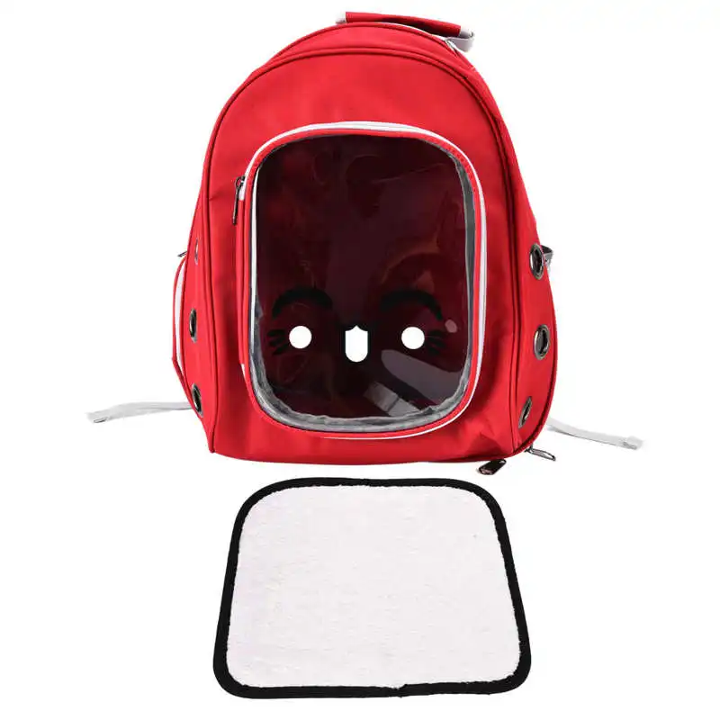 

Cat Backpack Pet Backpack Anti Slip Ergonomic Thickened Moisture Proof Pad Ventilation System for Small Dog Pet for Outdoor