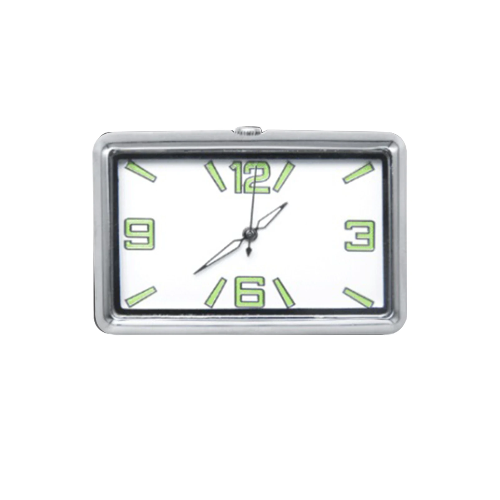 Universal Accurate Auto Ornament Stick On Styling Home Office Car Clock Interior Mini Air Vent Quartz Analog Watch Luminous | Автомобили и