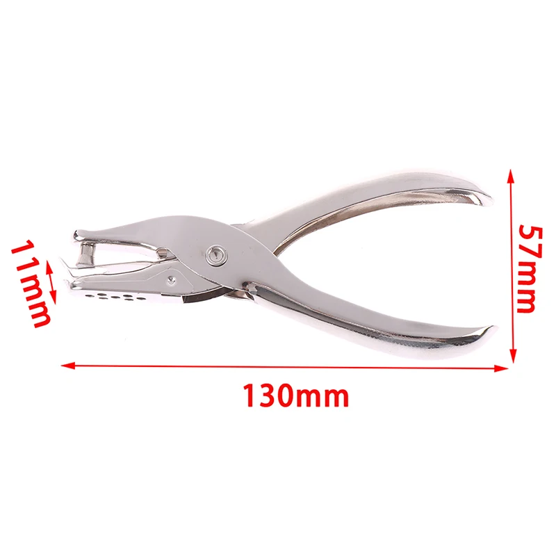 

School Office Metal Single Hole Puncher Hand Paper Punch For Scrapbooking Border Scrapbooking New 1PC