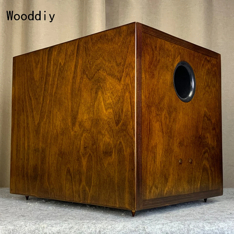Wooddiy Заказная 8/10/12 дюймов НЧ пустой Динамик коробка Березовая фанера дерева