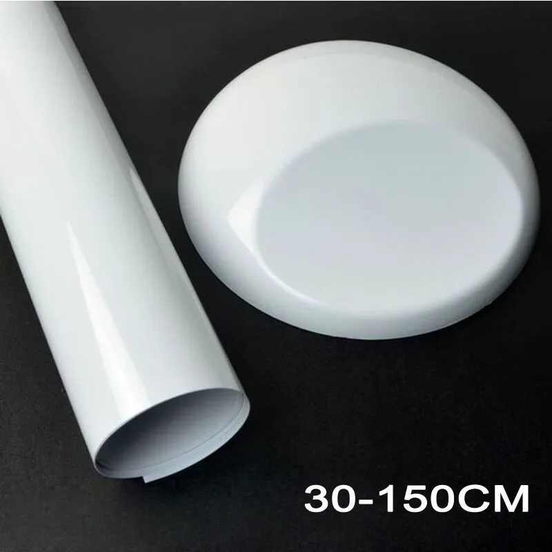 

30x150cm Car Film Gloss White Vinyl Film DIY Car Styling Protective Wrap Sticker Decal Air Bubble Free