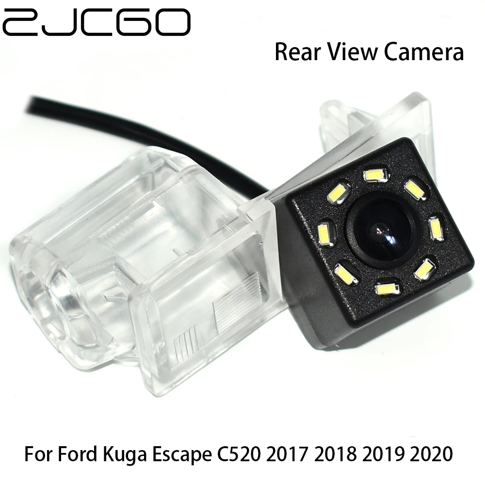 Водонепроницаемая камера заднего вида ZJCGO HD CCD для парковки Ford Kuga Escape C520 2017 2018 2019