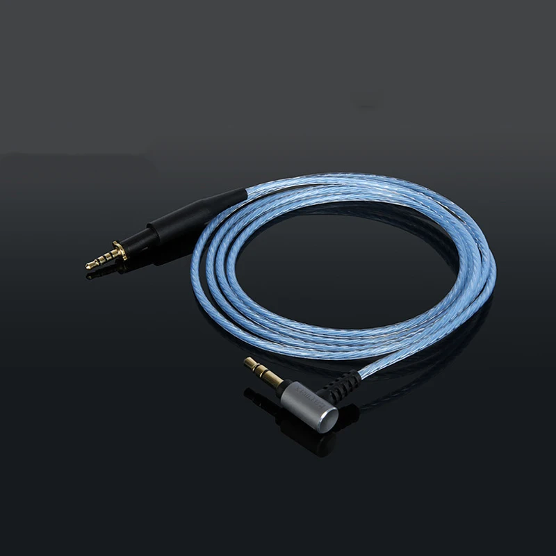 Замена кабеля для AKG K450 K451 K452 Q460 K480 наушники гарнитура 3 5 мм до 2 с серебряным