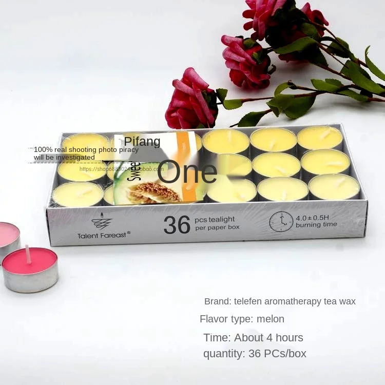 

36 4-hour essential oil scented small candles