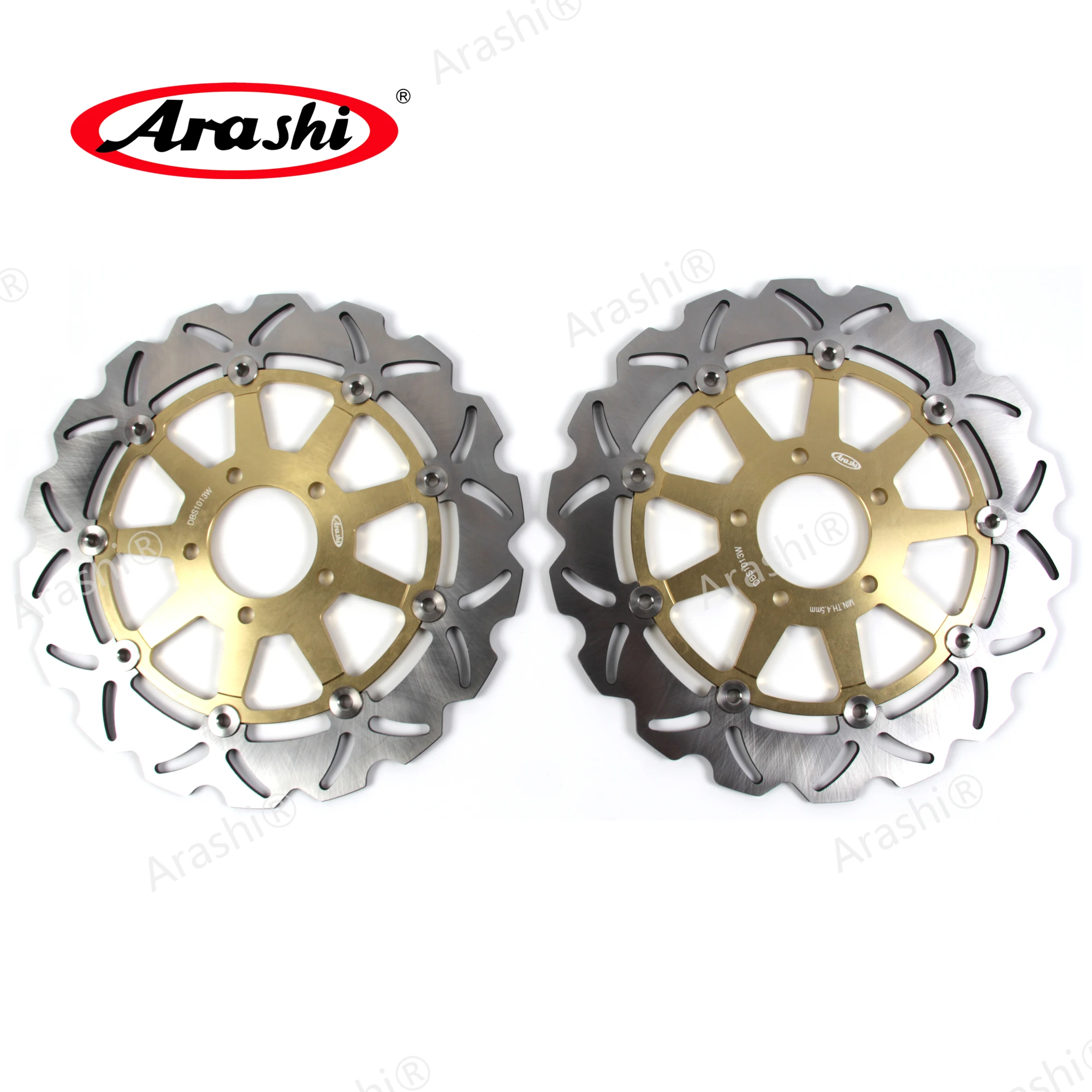 

ARASHI CNC Front Brake Discs For SUZUKI GSX 1400 2002-2007 Floating Rotors Disks GSX1400 GSX-1400 2002 2003 2004 2005 2006 2007