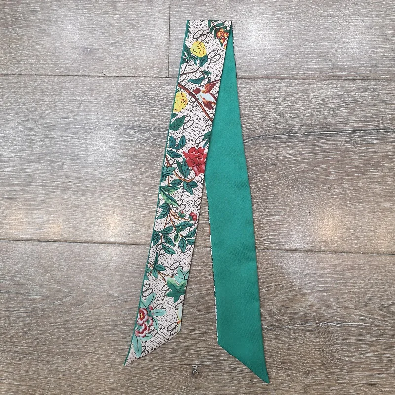 Новинка сумка шарф роскошный бренд женский маленький шелковый с цветочным