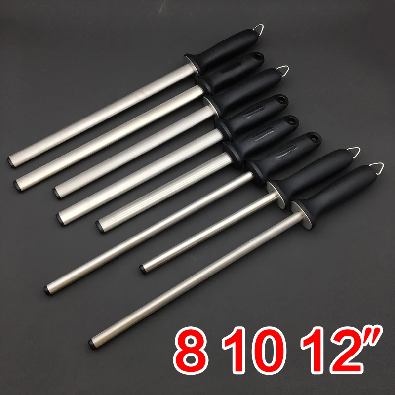 

TAIDEA 8/10/12inch sharpening rod kitchen Diamond sharpening steel fast Grinder knife Professional sharpener sharpening system