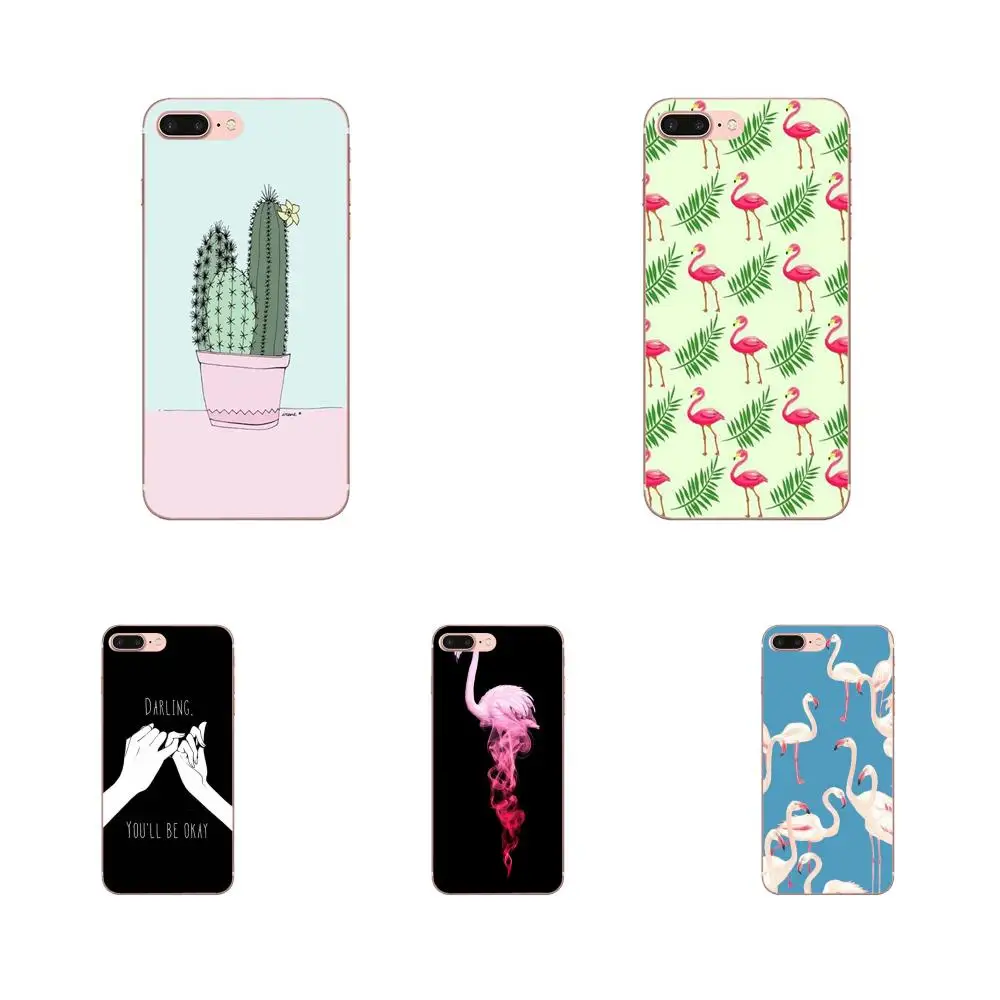 Candy Color Art Leaf Print Plants Fashion Rubber For Huawei Honor Mate 7 7A 8 9 10 20 V8 V9 V10 G Lite Play Mini Pro P Smart | Мобильные