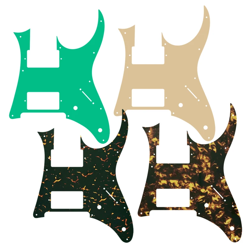 

Pleroo Custom Electric Guitar Parts For Ibanez MIJ 350 EXZ Guitar Pickguard HH Humbucker Pickup Scratch Plate Multiple Color