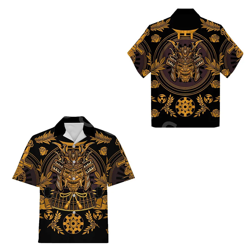 Мужская Летняя гавайская рубашка с 3D-принтом в стиле Харадзюку - купить по