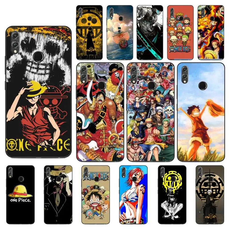 Мягкий чехол для телефона Babaite Luffy Trafalgar Law цельный Huawei Honor 8X 8A 9 10 20 Lite 30Pro 7C 7A 10i