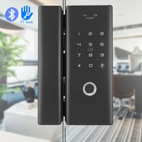 ttlock app smart keyless fingerprint lock with card password gateway remote control app unlock electronic door lock