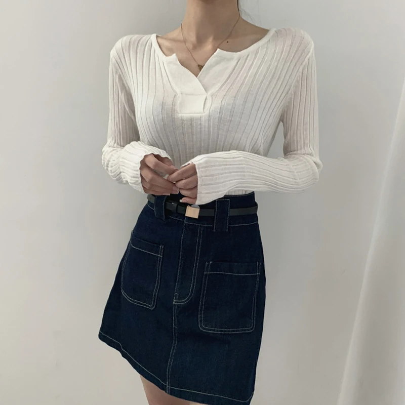 

2020 Autumn Winter Sweater Women Basic Slim Pullover Women Sweaters And Pullovers Knit Jumper Ladies Tops