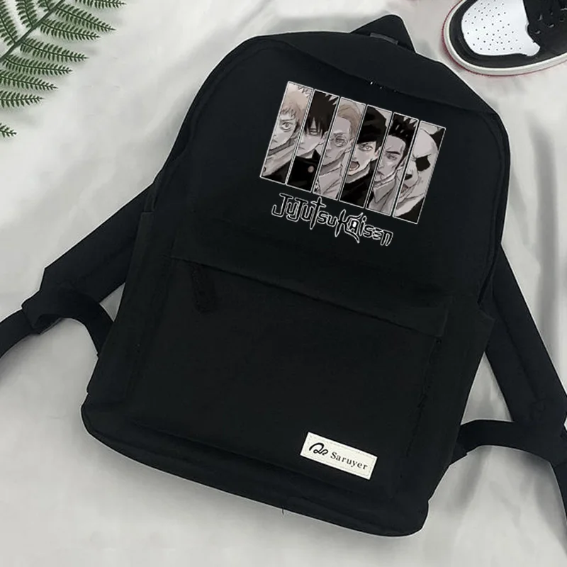 

Japanese Anime Jujutsu Kaisen Gojo Itadori Casual School Backpacks Teenagers Boys Girls Rucksack Laptop Bag Pack Sac A Dos