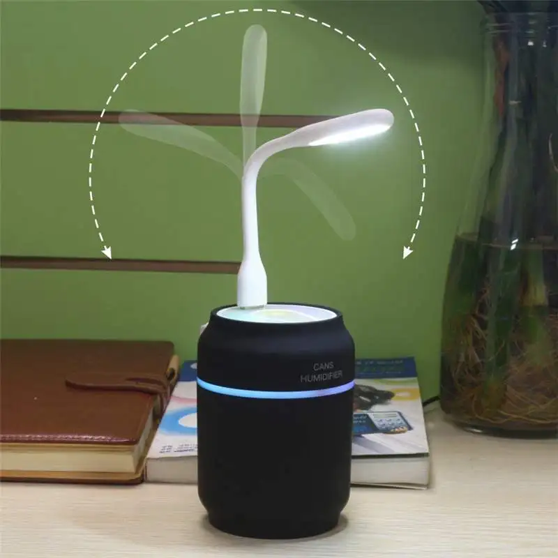 Банок увлажнитель Настольный вентилятор лампа автомобильный арома диффузор USB