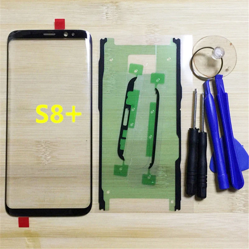 Оригинальная передняя внешняя стеклянная панель для Samsung Galaxy S8 G950 G950F сменный