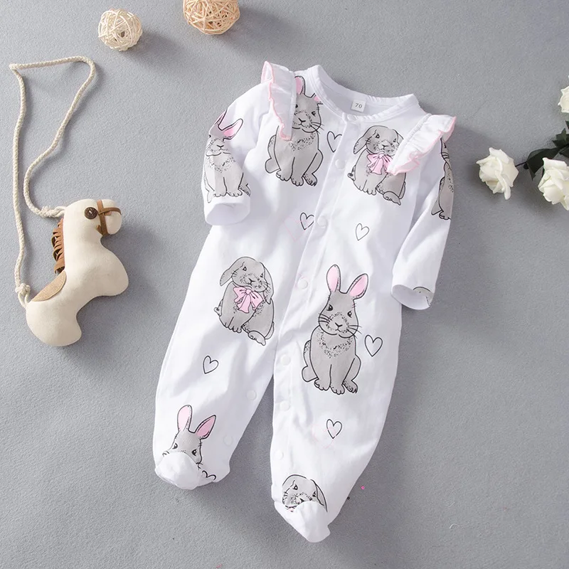 Зимний стиль 2020 Детский комбинезон для новорожденных хлопковые милые