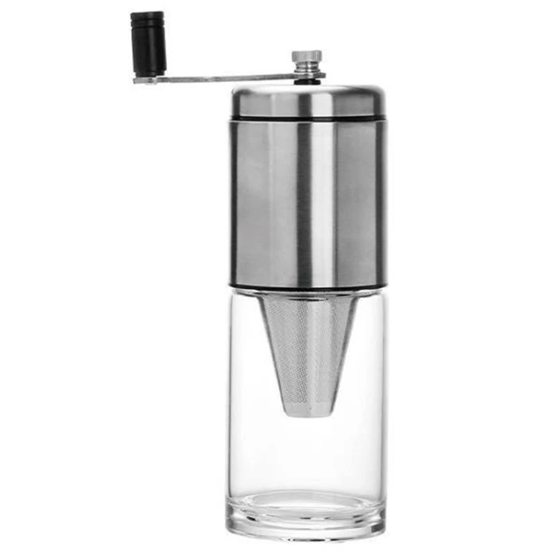 

Coffee Grinder Manual Coffee Bean Grinder Hand Coffee Mill Stainless Steel Pepper Nuts Pills Spice Machine Grinder