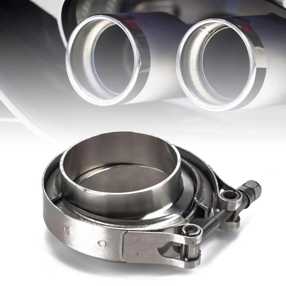 

A3490 3.5inch V Band Flange Clamp Modified Stainless Steel Exhaust Flange Clamp for Cars