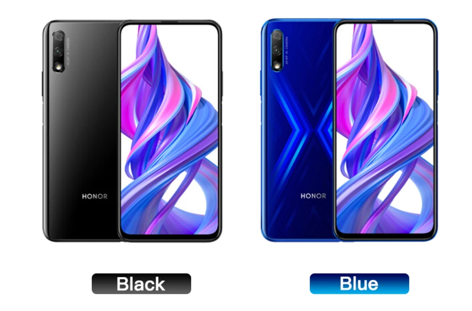 Honor 9X смартфон Kirin 810 Octa Core 6,59 дюймов полный экран 48MP 3 камеры 4000 мАч GPU Turbo мобильный телефон