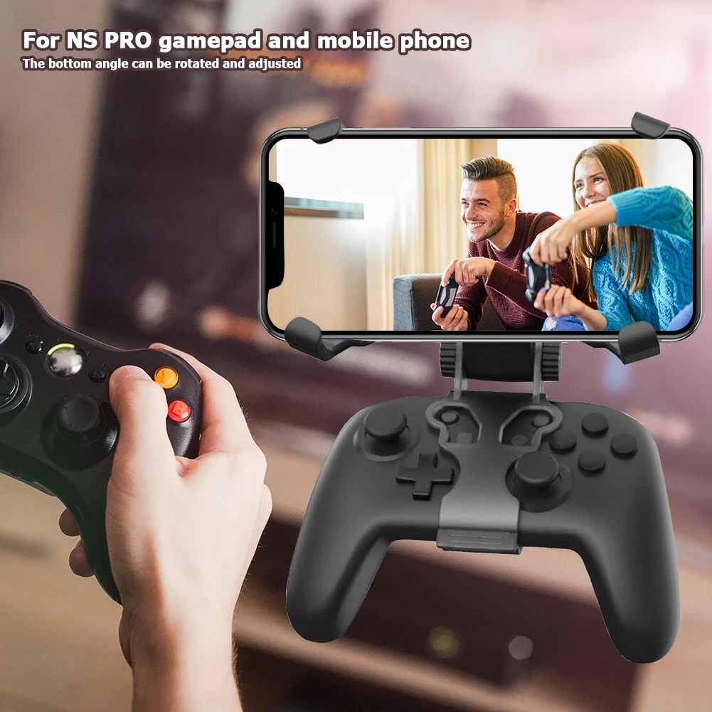 Беспроводной контроллер с креплением для телефона Ручка N Switch PRO вращающийся