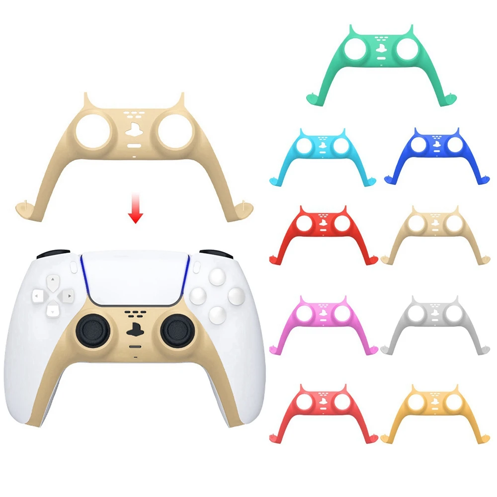 

Handle Decorative Clip Cover Clamp Controller Middle Decorative Cover Strip Skin Shell for PS5 Gamepad Games Accessories