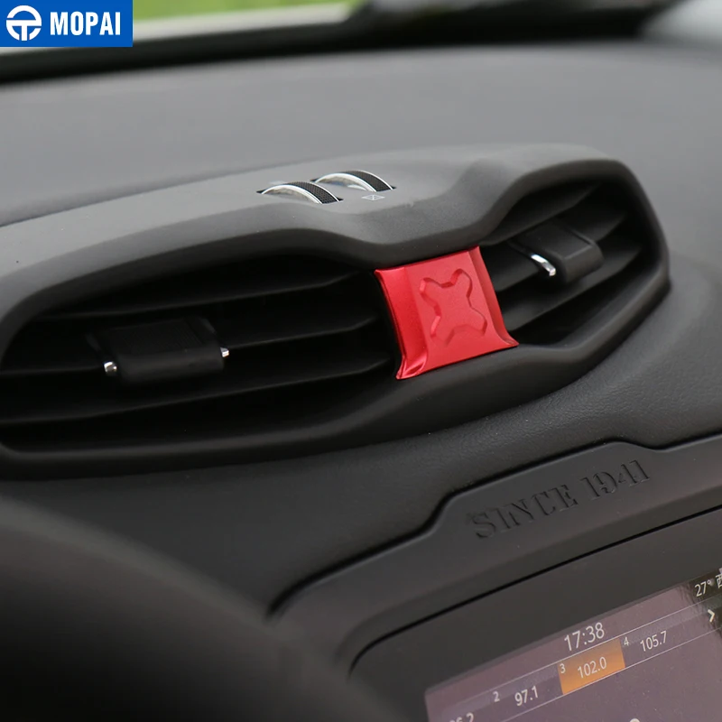 MOPAI алюминий интерьер автомобиля центральные вентиляционные отверстия