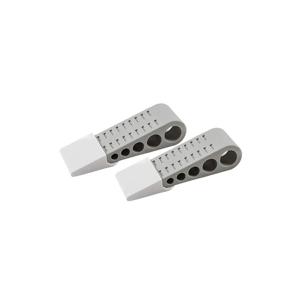 2 pcs 1/2/3 шт. Клин двери безопасности Пластик удобный Мышь дизайн дверные ограничители Non-Slip дверные буферы предохранительный кожух для детей домашнего офиса - Цвет: 2 pcs