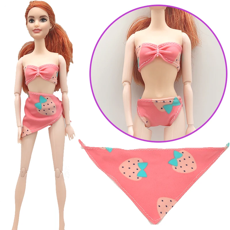 Купальник сделай сам для Барби аксессуары кукол девочек модная одежда игрушки