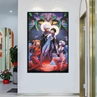 Настенный плакат и печать на холсте аниме Евангелион, модульные картины, домашний декор для детей, подростков, гостиной, декоративная рамка