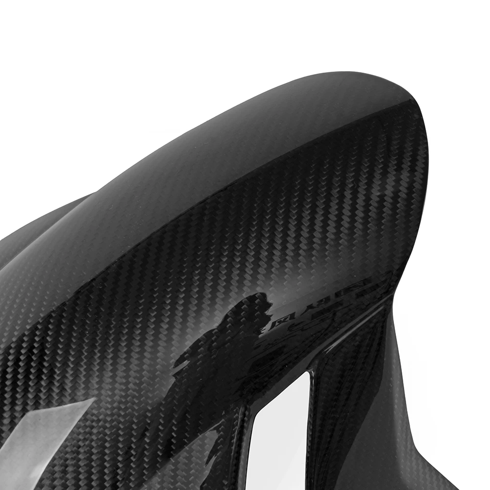 100% углеродное волокно переднее крыло брызговик Hugger саржевое плетение для BMW S1000RR S