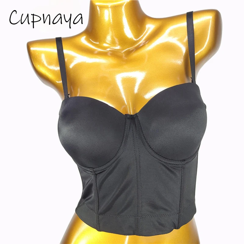 Cupnaya ฤดูร้อนผู้หญิงเซ็กซี่เซ็กซี่เซ็กซี่ Crop Top สุภาพสตรีเต้นรำตัดชุดประสานงาน Camisoles เสื้อกั๊กสี...