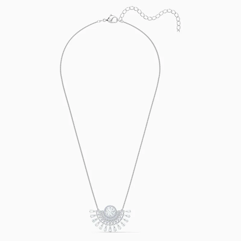 

2020 Fashion Jewelry SWA New SPARKLING DANCE DIAL UP Necklace Glamorous Crystal SPARKLING Decorated Female Romantic Gift
