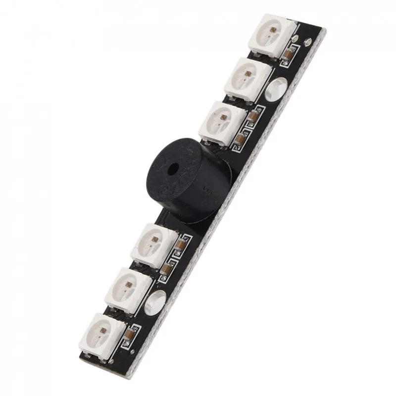 WS2812B LED & 5В активный зуммер 6xrgb чипы Светодиодный индикатор для управления