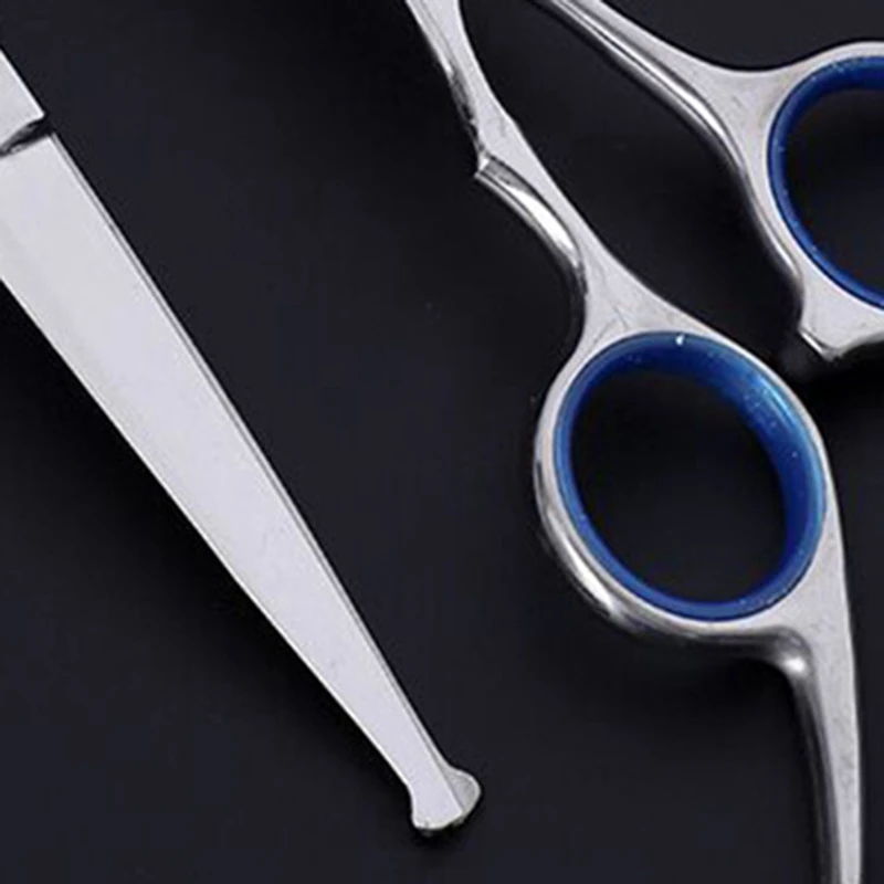 

2 Pcs Hair Cutting Scissors Set,Professional Barber Hair Scissors,Thinning Scissor,Leather Scissors Case,Flat Shear