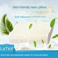 natural latex pillow fashion european standard zero pressure pull back memory foam pillow for cervical pillow bedroom bedding