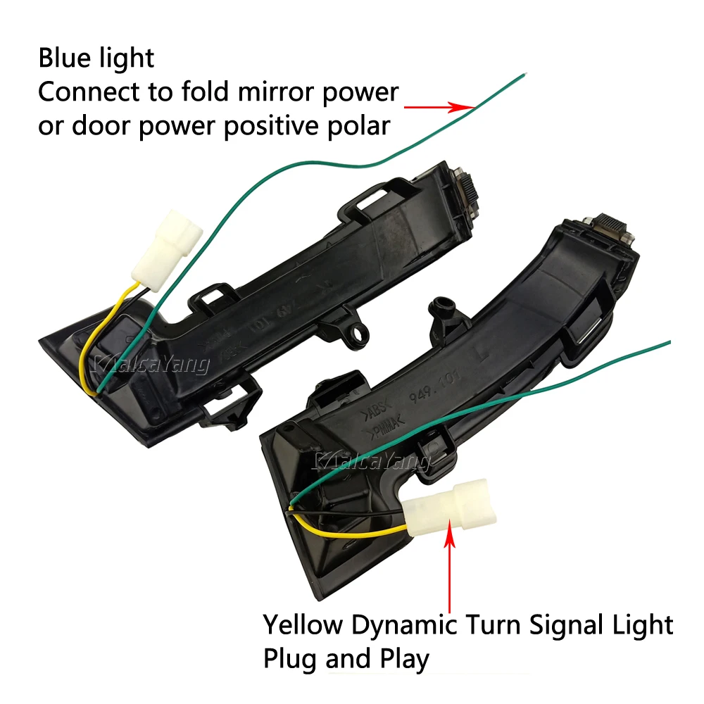 2Piece Dynamic LED Turn Signal Light Blinker For Skoda Octavia Mk3 A7 5E for VW T-roc Troc T-cross 2014 2015 2017 2018 2019 2020 |