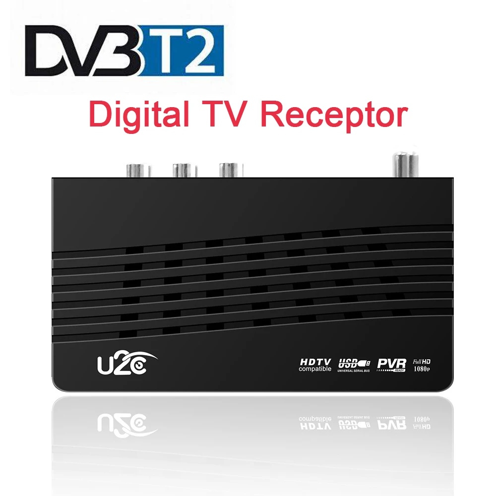 DVB-T2/DVB-T Wifi приемник HD цифровой ТВ-тюнер рецептор DVB T2 H.264 наземный ТВ TDT