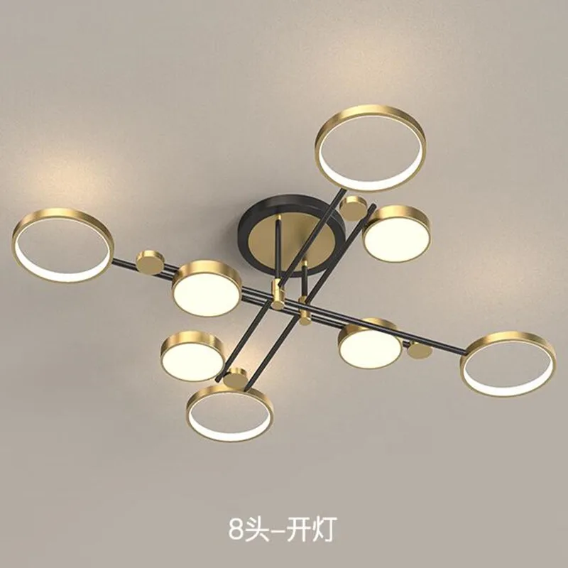 Nordic Chandelier Kitchen Light Fixtures Living Room Dinning Room Hotel 3 Lights Dimmable Light led Decoration Lamp 110v 220v