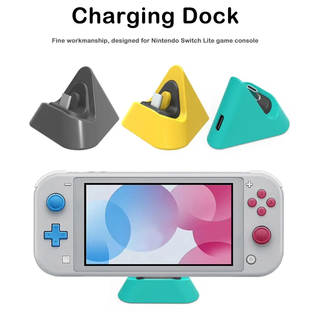 Зарядная док-станция для игровой консоли Nintendo Switch Lite USB 3 1 5 В/3 А | Электроника