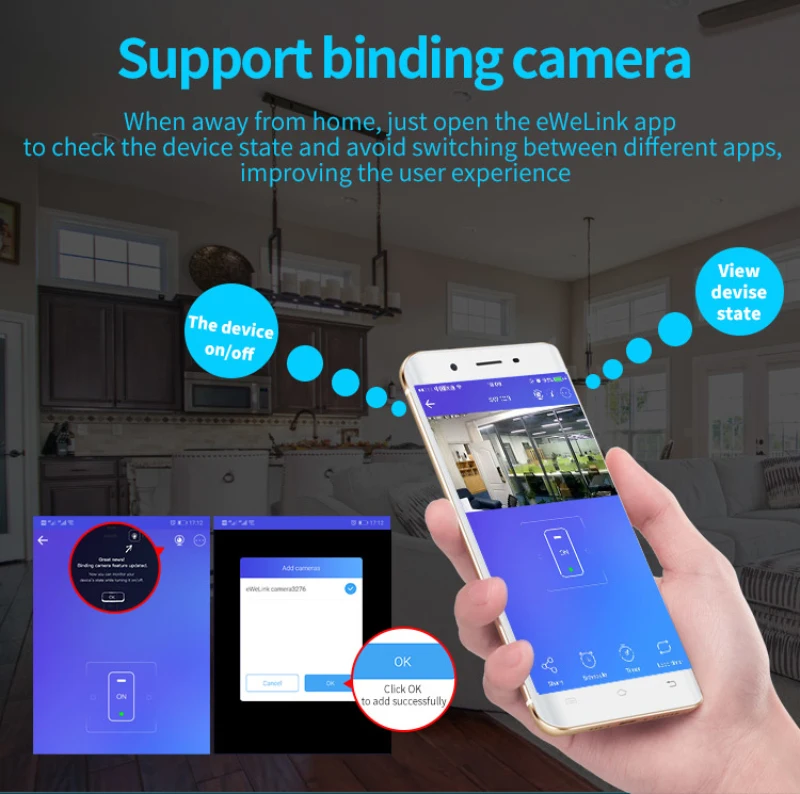 

DIY WiFi Smart Light Switch Universal Breaker eWelink And 433MHz Wireless Remote Control Works with Alexa Google Home