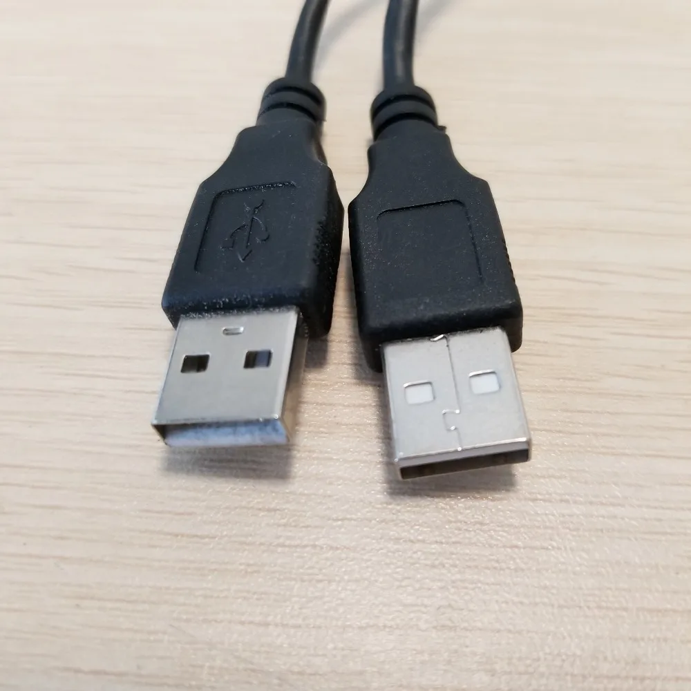Двойной USB A штекер к ПК Чехол Внутренний 9 контактный разъем Dupont адаптер Y