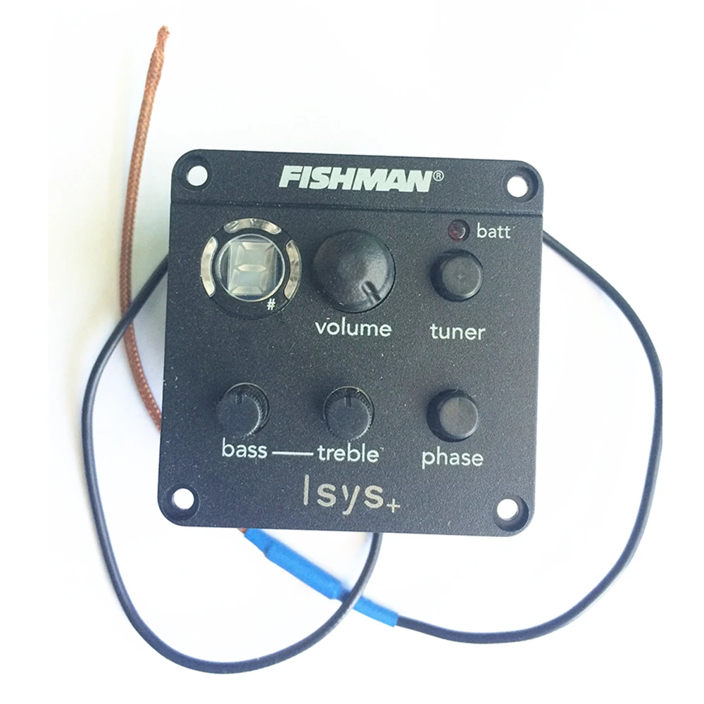FISHMAN ISYS FD для акустической гитары предусилитель EQ тюнер аксессуары запчасти