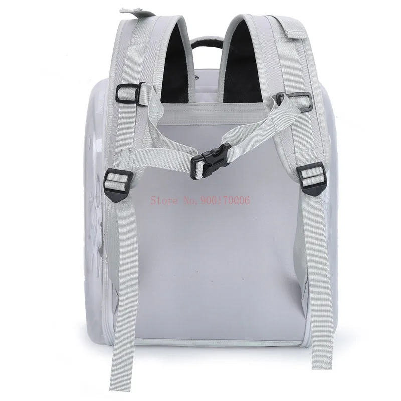 

Space Capsule Pet Bag Carrier Double Shoulder Travel Transparent Backpack for Dog Cat