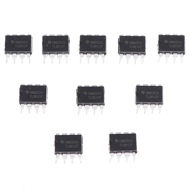 

10 pcs Wholesale TL081CP in-line DIP-8 buffer amplifier JFET Tool Parts